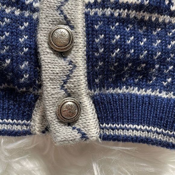 Norlender Knitwear Norwegian 100% Wool Baby Cardigan - Picture 7 of 14